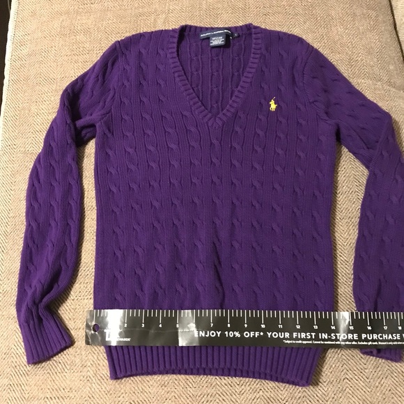 {Ralph Lauren} purple large VGUC - Picture 8 of 8